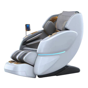 WANKO Harmony SL-Track Zero Gravity White Full Body Recliner Massage