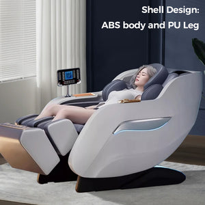 ABS Shell and PU Leather Footrest